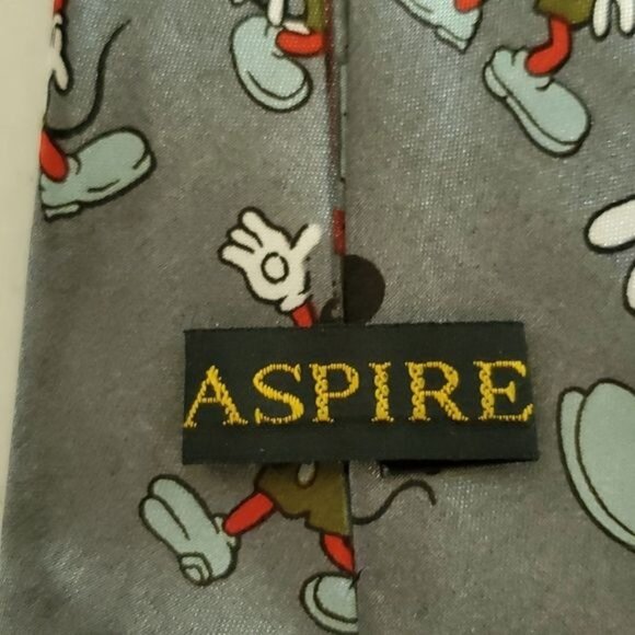 DISNEY MICKEY MOUSE Men's Neck Tie Vintage MAN'S - Picture 6 of 8